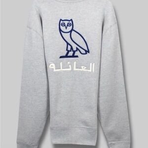 🚨RARE🚨OVO ARABIC FAMILY OWL CREWNECK Men's US Medium, Streetwear, Drake